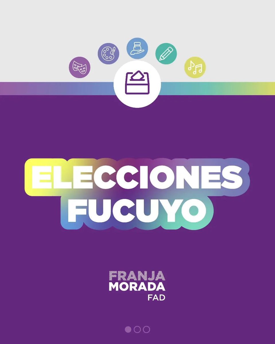 fadfranjamorada's tweet photo. ¡Votamos Federación Universitaria de Cuyo!

👥 Cada dos años también elegimos representantes para la Federación Universitaria de Cuyo (#FUCUYO).

🤔 ¿Quiénes votan? Estudiantes que de 1° a 5° que hayan hecho la reinscripción anual.

💪 ¡Tu participación es importante! https://t.co/4vOZ60kvQt