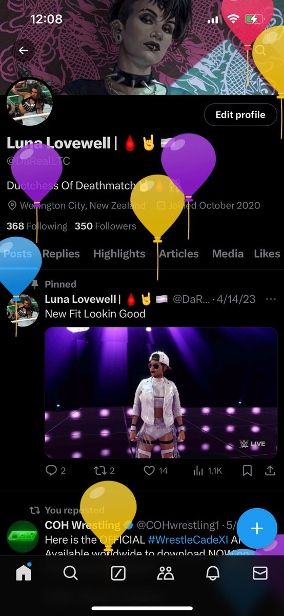 DaRealLTC's tweet image. I got balloons yalll