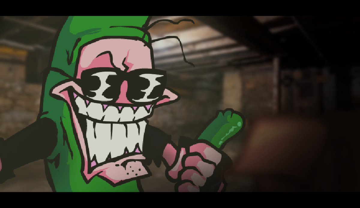 Dude we fuckin' beat each other's asses in some dumbass war with the literal Satan and fuckin' God at each other's throats.

Of fuckin' course we don' met before.