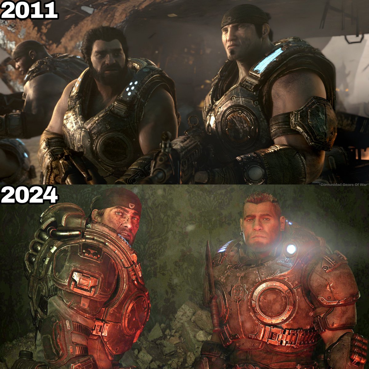 EG_wicho's tweet photo. GEARS OF WAR ESTÁ DE VUELTA…

Gracias por todo… fue un placer vivir esto a su lado junto a @seballapur.

Hoy cumplí un sueño después de 13 años que verán en YT esta semana (y algunos vieron en vivo) sumado a un regalo que le hice al maestro, espérenlo.

HERMANOS HASTA EL FIN. https://t.co/ziPLN1AFfh