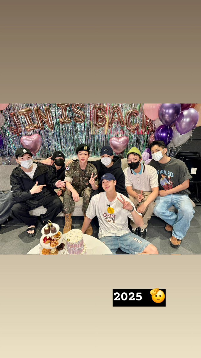 btslinkita's tweet image. rkive instagram story 

2025 🫡