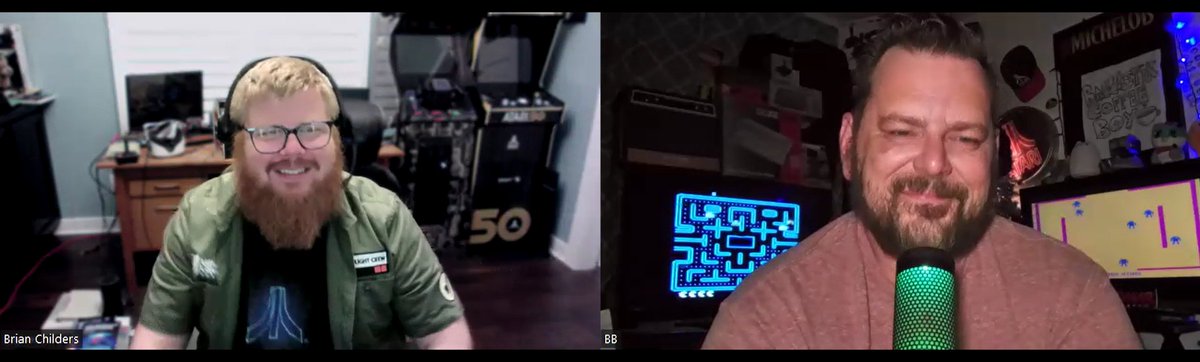 ballistikcoffee's tweet photo. Just interviewed the super nice @brianchilders w/ @AtariClub/@AtariX! We discuss a wide variety of topics, from what IS #AtariX & his fondest #Atari2600 #Gaming memories, how he became "mayor," #WadeRosen, Acquisitions & more! Tune in 4 this double episode on 6/25! #ThatAtariShow https://t.co/V60b3fZ3hS