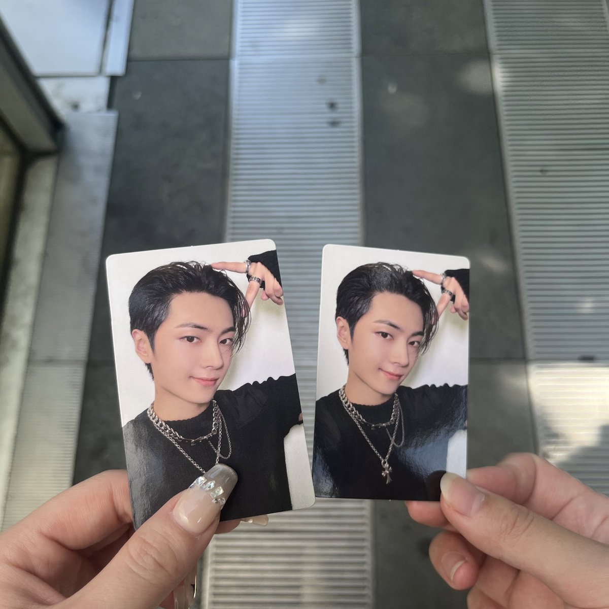 wxgm__'s tweet photo. enhypen fate in japan トレカ交換

【譲】fcトレカ　ジェイ
【求】ヒスン、ジョンウォン、ソンフン、ニキ

本日手渡しでの取引希望です。
#enhypen交換 https://t.co/6vcur53iOJ