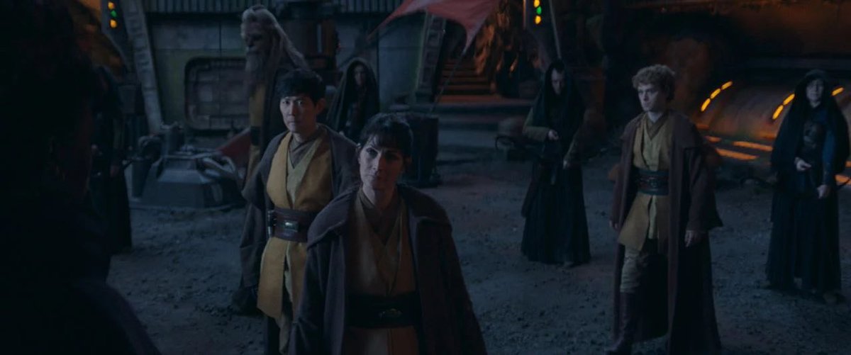 Chopper_Rebel's tweet photo. This scene really showed the dogmatic and frankly invasive side of the Jedi. They just showed up and stole one of their people. 

It was really fresh to see Jedi from this POV. They didn't feel like "heroes" here. They forced their agenda on another culture.

#TheAcolyte https://t.co/OAXXkL9mPq