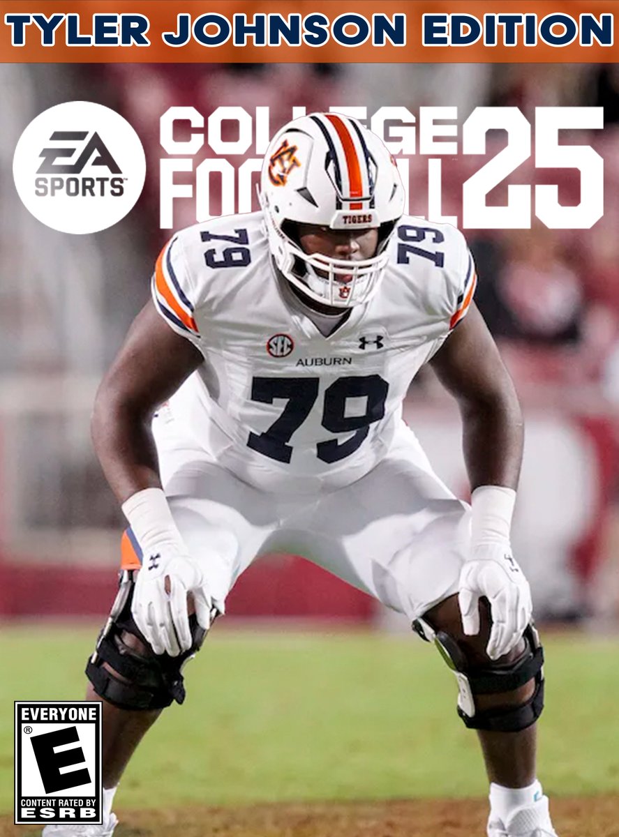 TheCollegeLoop's tweet photo. We are now Tyler Johnson (#79) days away from Auburn Football! #WarEagle #FeelinLoopy @Tjohnson_77 https://t.co/M63y343Xhw