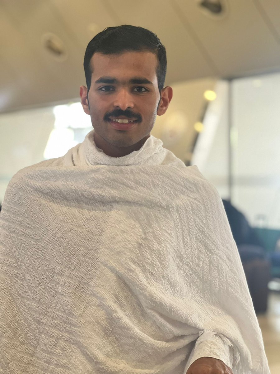 لبيك اللهم حجاً
 
إلى مكة لأداء مناسك #الحج  ، ربي سهل لنّا حجنا وتقبل منا إنك أنت الغفور الرحيم

استودعناكم الله 🤍.