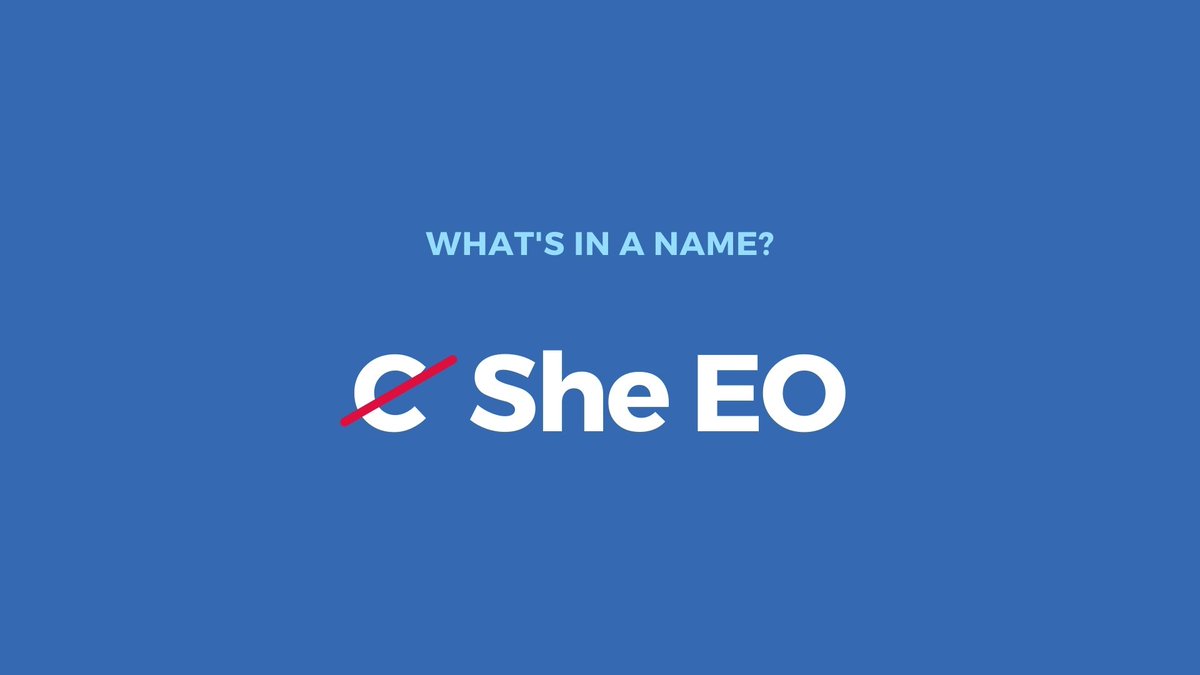 What's in a name?

Maritime SheEO's name was inspired by the goal of having more Women CEOs (and leaders) in the Maritime Industry.

SheEO was a play on the word CEO by our founder.

What do you think? Are you aligned with our name too? ☺️

#MaritimeSheEO #WomenLeaders