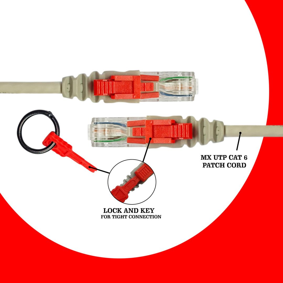 mx_electronics's tweet image. Discover the Next Generation of RJ-45 Connection with MX Ethernet LOCKABLE Cable, featuring a built-in key-locking mechanism 

To Know More Visits: rb.gy/t2vgin

#secureconnection #Cat6A #RJ45 #Ethernet #networkcable #itessentials #networksecurity #MX