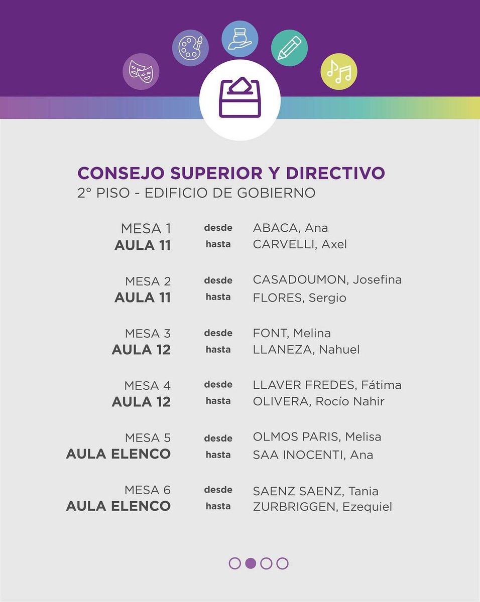 fadfranjamorada's tweet photo. ¿DÓNDE VOTO SI ESTUDIO EN LA FAD? 🤔

📝 Enterate en qué edificio y número de mesa votás.

🕘 De 9h a 19h se vota CONSEJOS (en edificio de gobierno).
🕣 De 8.30h a 20.30h se vota FEDERACIÓN (según tu carrera, ¡revisá la publi!) https://t.co/nKuzSyhYSe