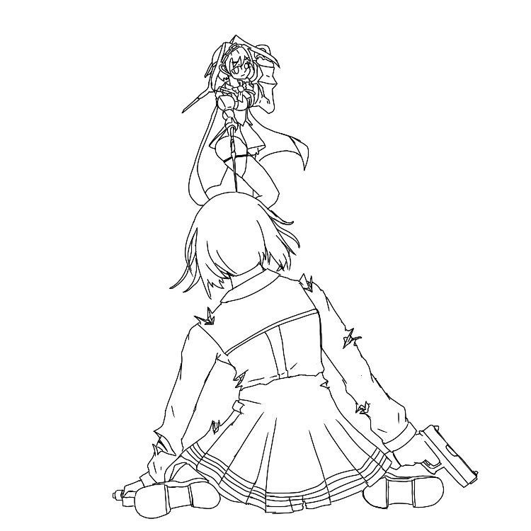 ArtistNobody's tweet photo. It's been a while since drawing something. A lot has been going on. Still a beginner artist. I will always be a fan of Hololive/Stars. WIP The Time Detective VS The Time Lord. #kronillust #ameliaRT https://t.co/EN9kH6N3Dx