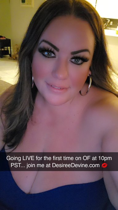 Catch me LIVE for the first time on my OF at 10pm PST! https://t.co/OvGtBfjbrv https://t.co/gVw8lpoy<a href="/tag/goodtimes"class="tags"><span>#goodtimes</span></a><a href="/tag/bbw"class="tags"><span>#bbw</span></a><a href="/tag/ssbbw"class="tags"><span>#ssbbw</span></a>