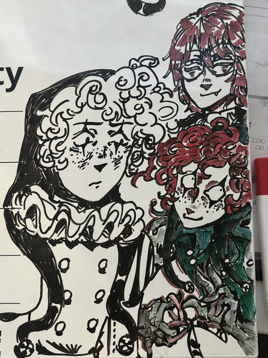 planetary__00's tweet photo. Ranfren whiteboard moment https://t.co/772IHV97a7