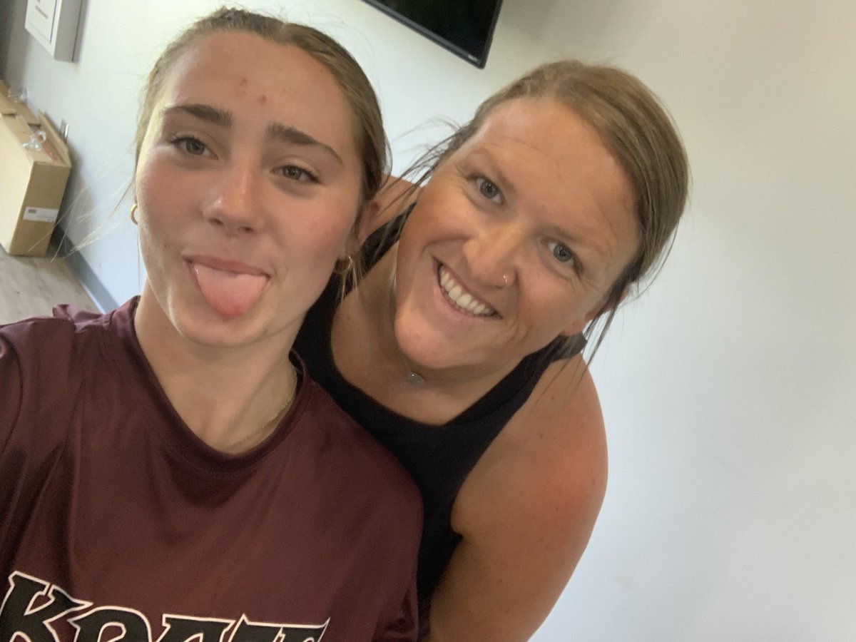 BellaCross2027's tweet photo. It was a great day @UNASoftball
thanks Coach @Acozart44
and Coach @CoachHawkinsUNA for a great Camp! Always fun with yall! ♥️🥎 @LCHSSoftball2 #wontbeoutworked @coachnman5 @Kraze2026 @KrazeSoftball https://t.co/I1CzFV8JRZ