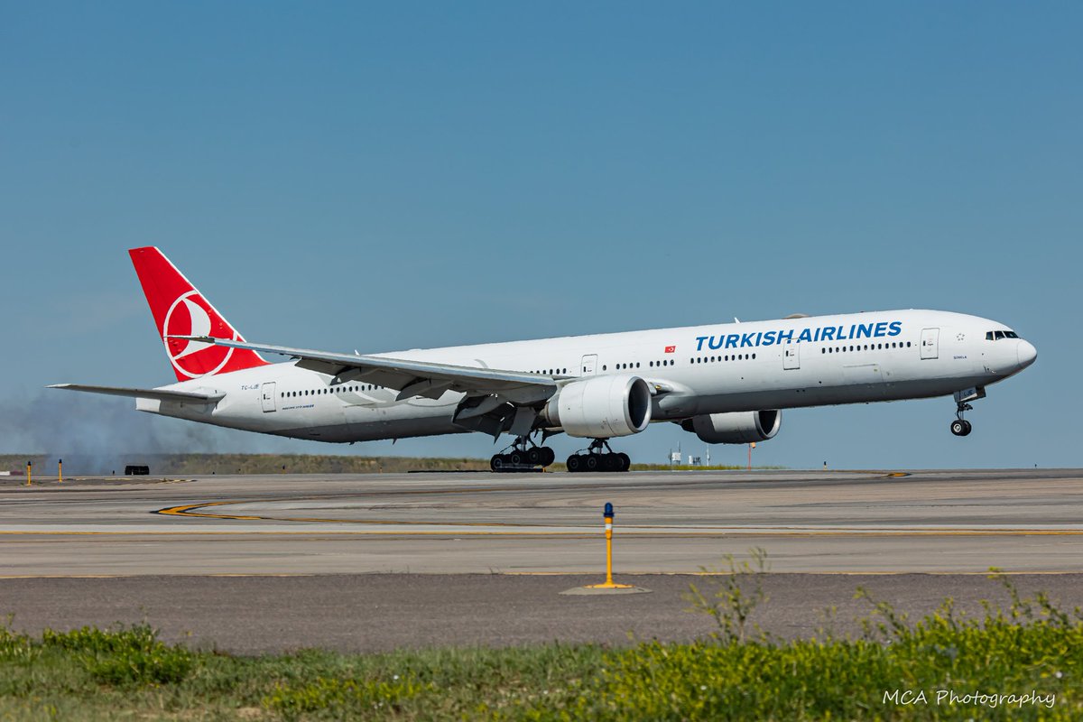 mca_photography's tweet photo. Excited to finally say, Welcome to @DENAirport, @TurkishAirlines! So awesome to have a direct flight to #Istanbul out of #Denver!

#TurkishTuesday #TouchdownTuesday
#InauguralFlight https://t.co/6zfj6ckoeE