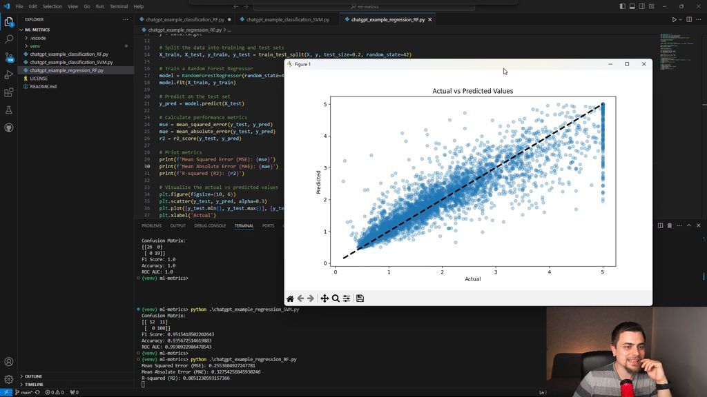 AITestingQuest's tweet image. During our YT Live, we trained models, &amp;amp; squeezed out metrics! 💡📈 buff.ly/3Xfq3HE 
Now let&apos;s chat:
❓ Which metrics resonated most?
❓ Faced challenges with datasets/metrics?
❓ Experts: Share your evaluation tips!
Let&apos;s keep learning together! #AITestingQuest #ML #AI