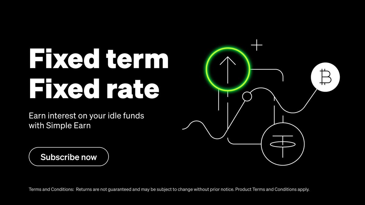 Looking to earn a fixed APR on your USDT, USDC, BTC, or ETH? 🤔 With Simple  Earn, lend your idle crypto funds & enjoy a stable interest! 🔋 ✓ Reliable  risk control