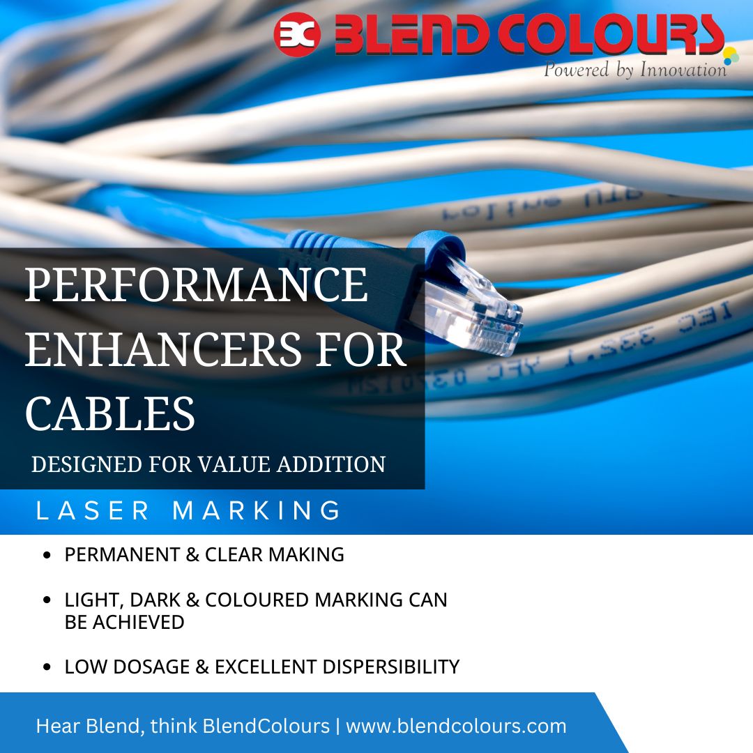 blend_conscious's tweet photo. PERFORMANCE ENHANCERS FOR CABLES
DESIGNED FOR VALUE ADDITION
https://t.co/zPaxjeaBlF
Hear #Blend, Think #blendcoloursours #Masterbaches #LszhColourMasterbatches #ColourMasterbatches #LowSmokeZeroHalogen #CableIndustry #FlameRetardant #AdvancedMaterials #CABLES #wireandcable #wire https://t.co/4kfpu4OA5o