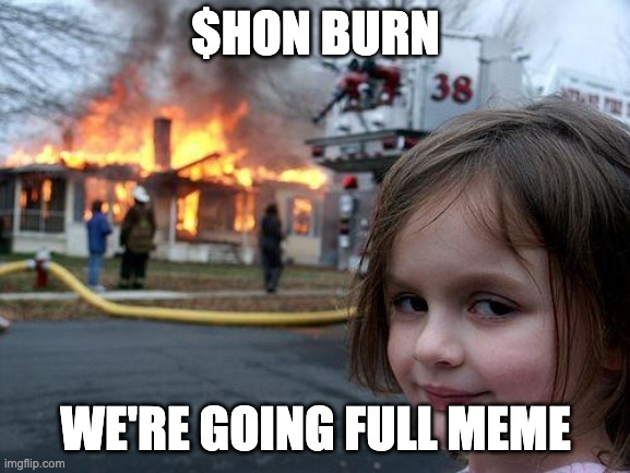 ClumsyBearsNFT's tweet photo. 4.8 trillion of HON burnt! 
No more team or marketing allocation - we're going full meme! https://t.co/cFM8zezi47