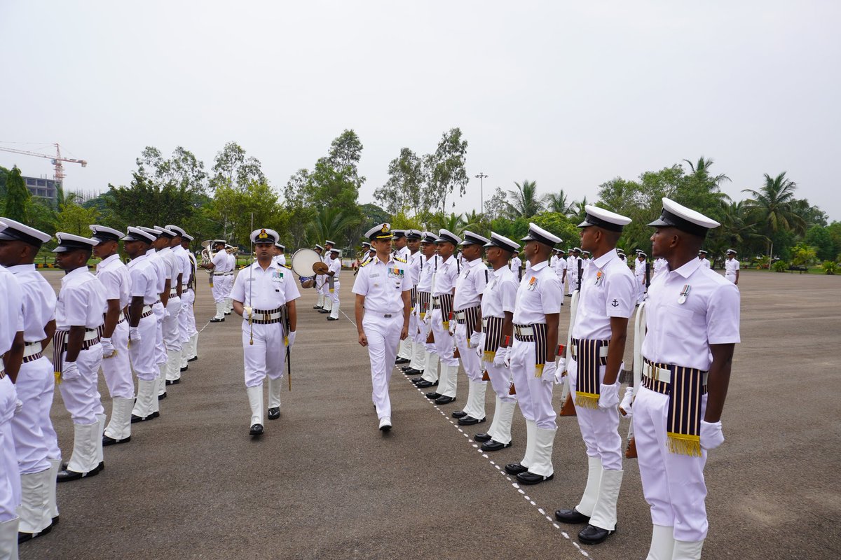 INS_Vishwakarma's tweet image. #ChangeofCommand

⚓️ Captain Pankaj Sharma took over the command of @INS_Vishwakarma, the premier #training establishment of #IndianNavy at #Visakhapatnam, from Commodore Amit Kapoor on 12 Jun 24 at a ceremony held at the Unit ⚓️