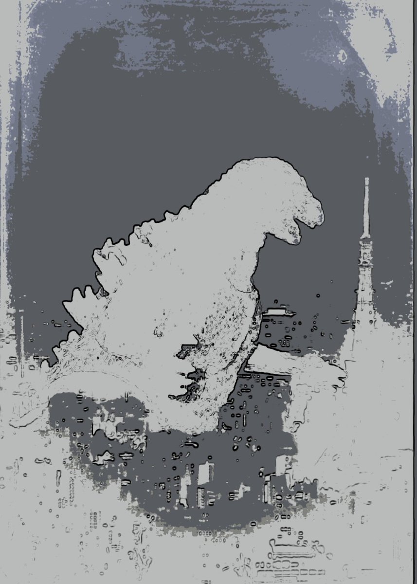 GojiRokk's tweet photo. #GhostGodzilla #TheVengefulSpirit #TheFallenGod https://t.co/h9hpObqkFM