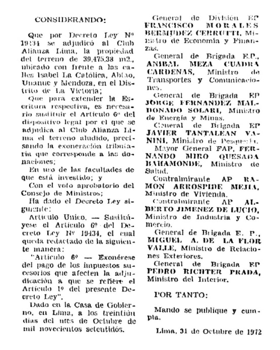 📄 Decreto Ley Nº 19589, Artículo 6.

Las deudas se pagan, no se condonan.