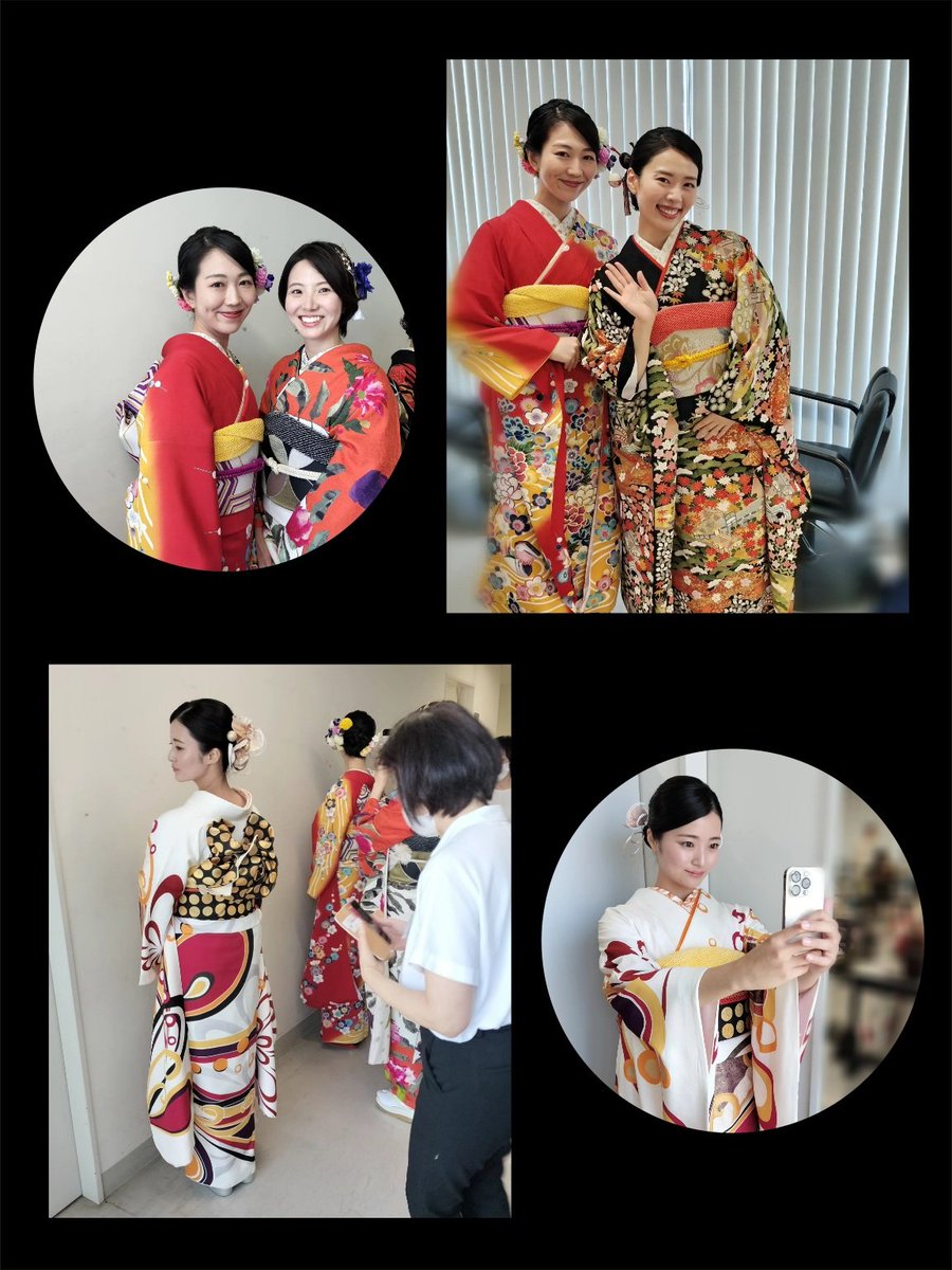 BabybooTalent's tweet photo. 第23回（株）恵秀会技術査定「社内振袖着付けコンテスト」のオフショット⑤

#株式会社恵秀会
#BABYBOO
#瑠蘭
#澄蓮
#田中七海
#伊藤ひかり
#佐倉明日美 https://t.co/o6hjRl0pAC
