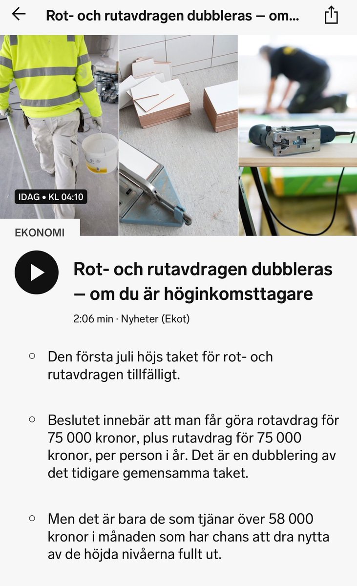 Mer pengar till de rika med Kristersson &amp; Åkesson