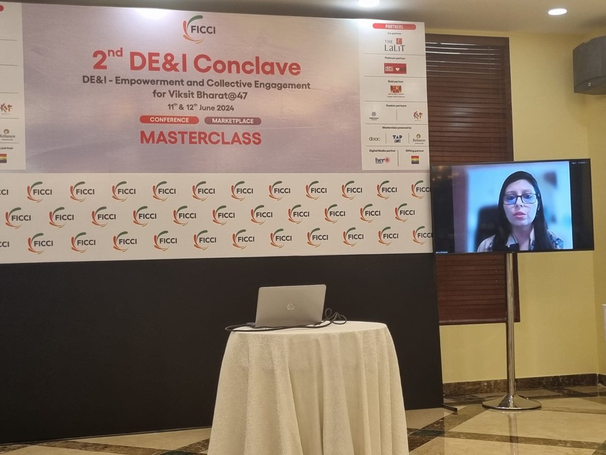 hvovi's tweet photo. Yesterday, I joined Amrita Tripathi for a session on 
#psychologicalsafety at the @ficci_india DE&amp;I MasterClass. 
Thanks @amritat  for the invite and @VijayNallawala for initiating @LetsWalkTogethr and making us part of #inclusivity social change. https://t.co/tdBJIfwXiB