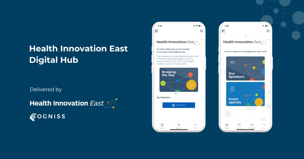 Cogniss (@cognisshq) on Twitter photo 📢 Cogniss is thrilled to announce its partnership with <a href="/HealthInnovEast/">Health Innovation East</a> in launching the Health Innovation East Digital Hub! 🌟
🔥Applications to the Digital Hub are now open! Read more here: hubs.ly/Q02Bv8yv0
#NHS #Innovation #DigitalHealth 📢 Cogniss is thrilled to announce its partnership with <a href="/HealthInnovEast/">Health Innovation East</a> in launching the Health Innovation East Digital Hub! 🌟
🔥Applications to the Digital Hub are now open! Read more here: hubs.ly/Q02Bv8yv0
#NHS #Innovation #DigitalHealth