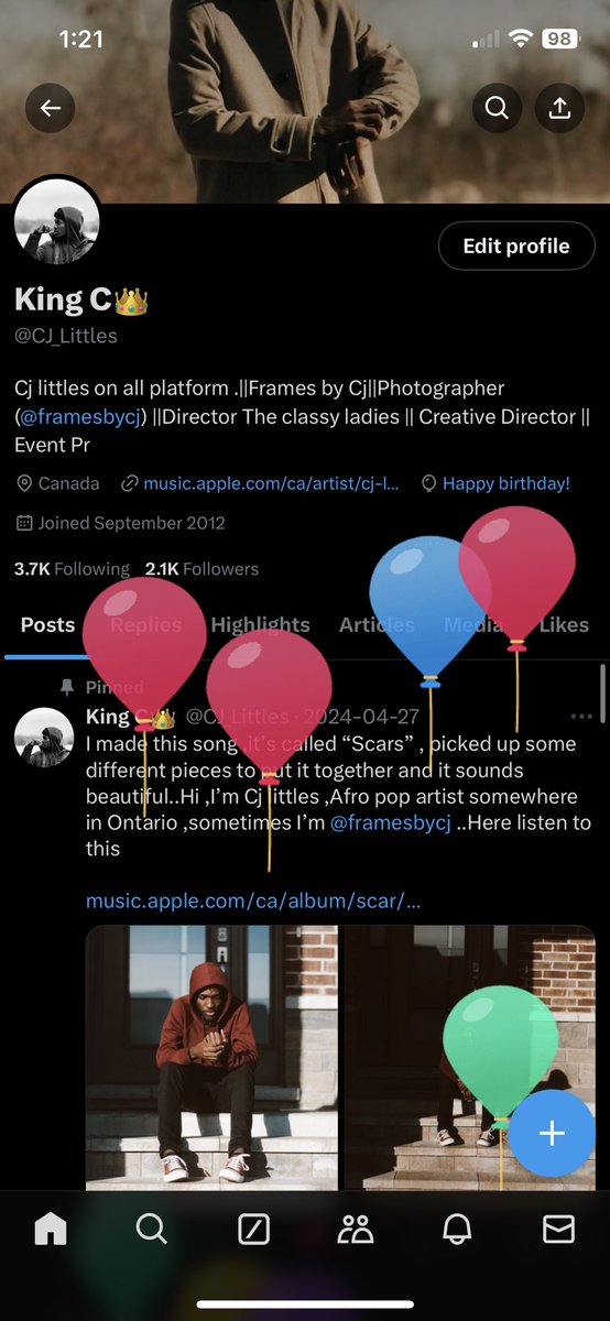 CJ_Littles's tweet photo. +1 
Happy birthday Cj littles ❤️❤️ https://t.co/t61UuY80MA