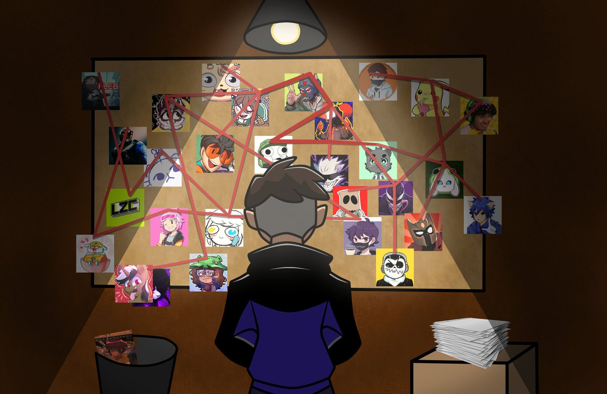 AlexSL02's tweet photo. Confirmación de la 2da parte del vídeo de las conexiones, y puede que está vez se llegue a más de media hora de duración.

Si cualquiera quisiera aportar en algo, como en mencionar conexiones, que youtubers quieren ver, o lo que sea. será bien recibido.

Un dibujo que hice rápido https://t.co/x6NaoWHiBq