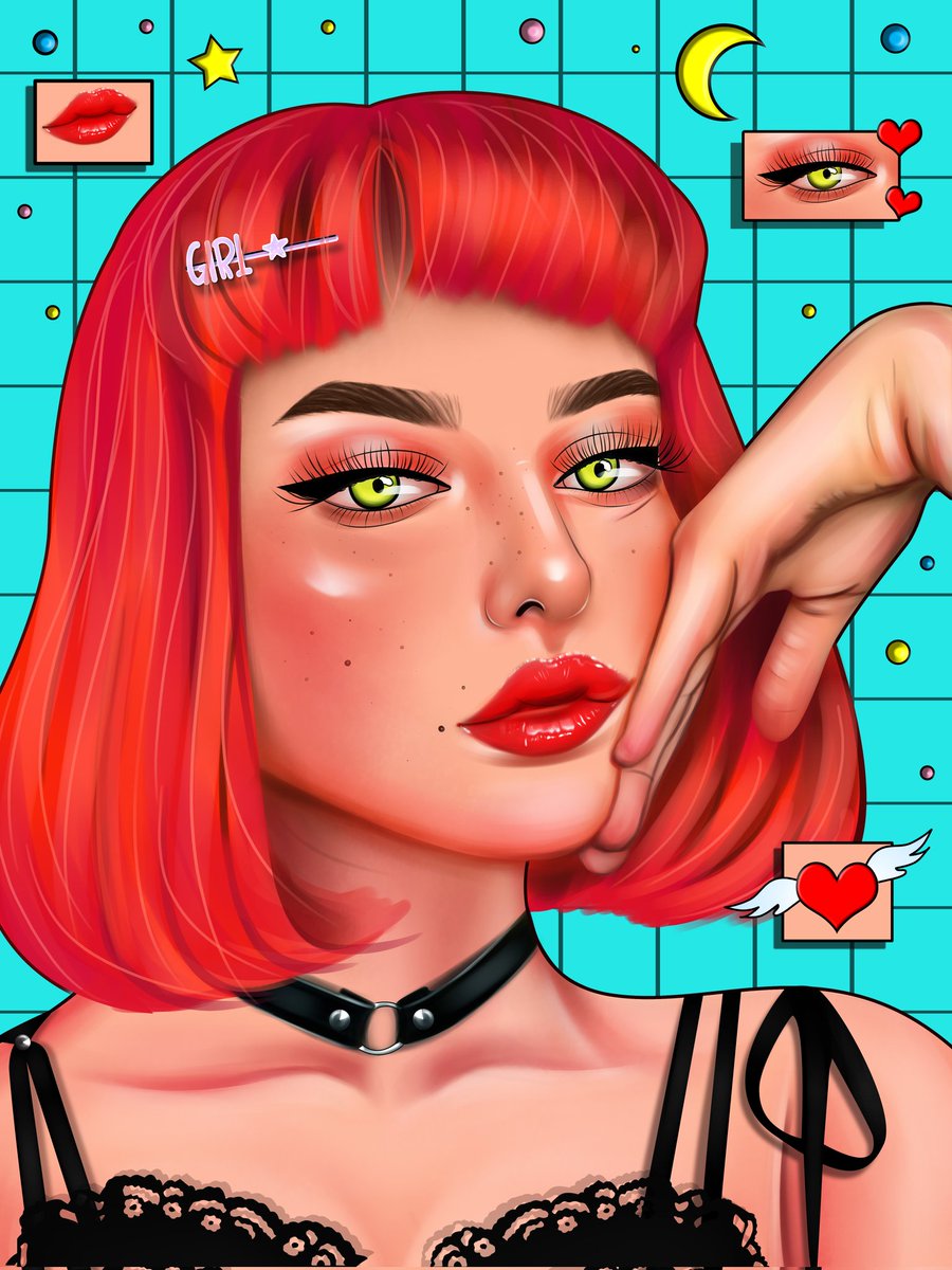 𝗚𝗠 ❤️ #digitalpainting 

“live for yourself "on <a href="/foundation/">Foundation 🌐</a> 

0.1 Eth on Base • Link 🔻