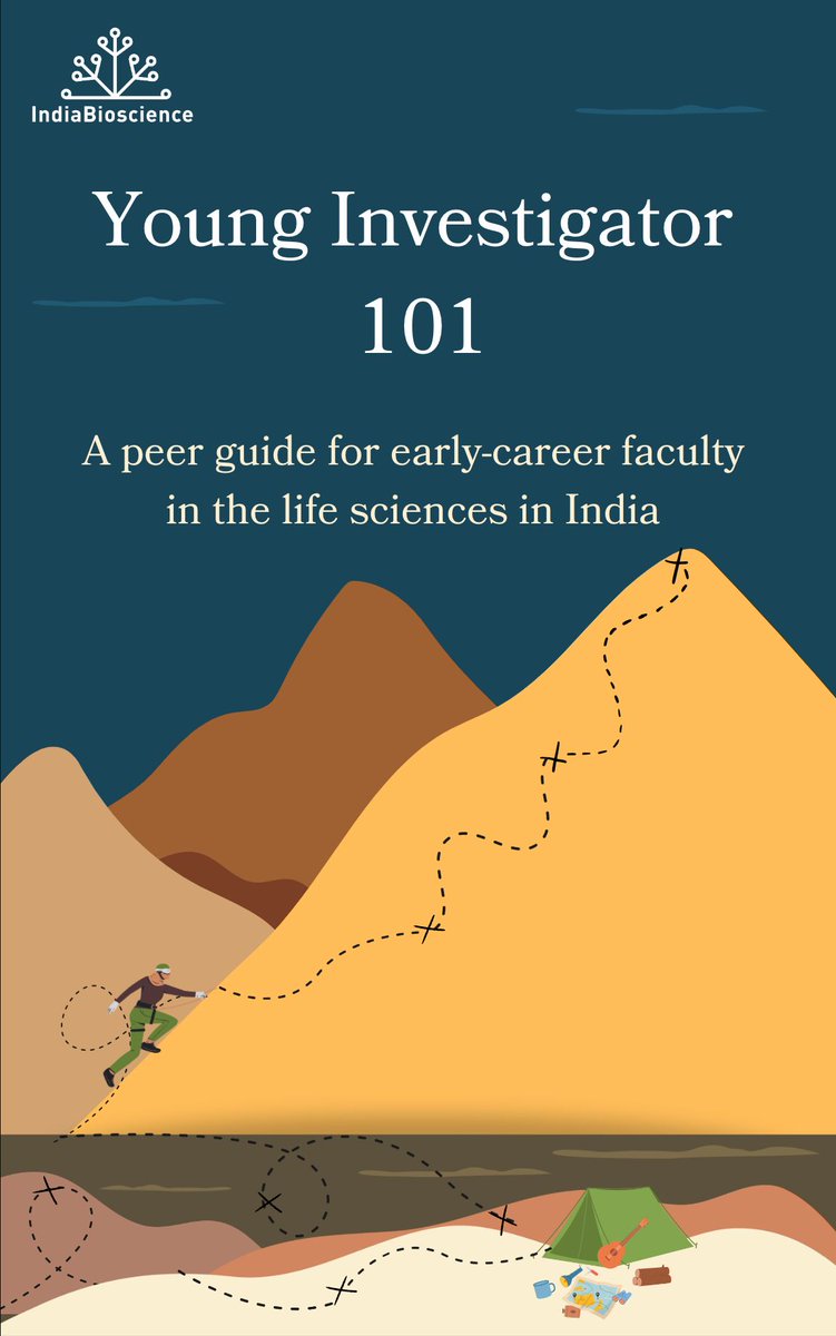 IndiaBioscience.org (@indiabioscience) on Twitter photo ‘Starting out as a Young Investigator is lonely’, heard this line before?
Well, it does not have to be so. 😁
<a href="/IndiaBioscience/">IndiaBioscience.org</a> presents YI 101: A peer guide for early-career faculty in the life sciences in India. 🇮🇳
👉 Download the e-book here: bit.ly/YI101 ‘Starting out as a Young Investigator is lonely’, heard this line before?
Well, it does not have to be so. 😁
<a href="/IndiaBioscience/">IndiaBioscience.org</a> presents YI 101: A peer guide for early-career faculty in the life sciences in India. 🇮🇳
👉 Download the e-book here: bit.ly/YI101