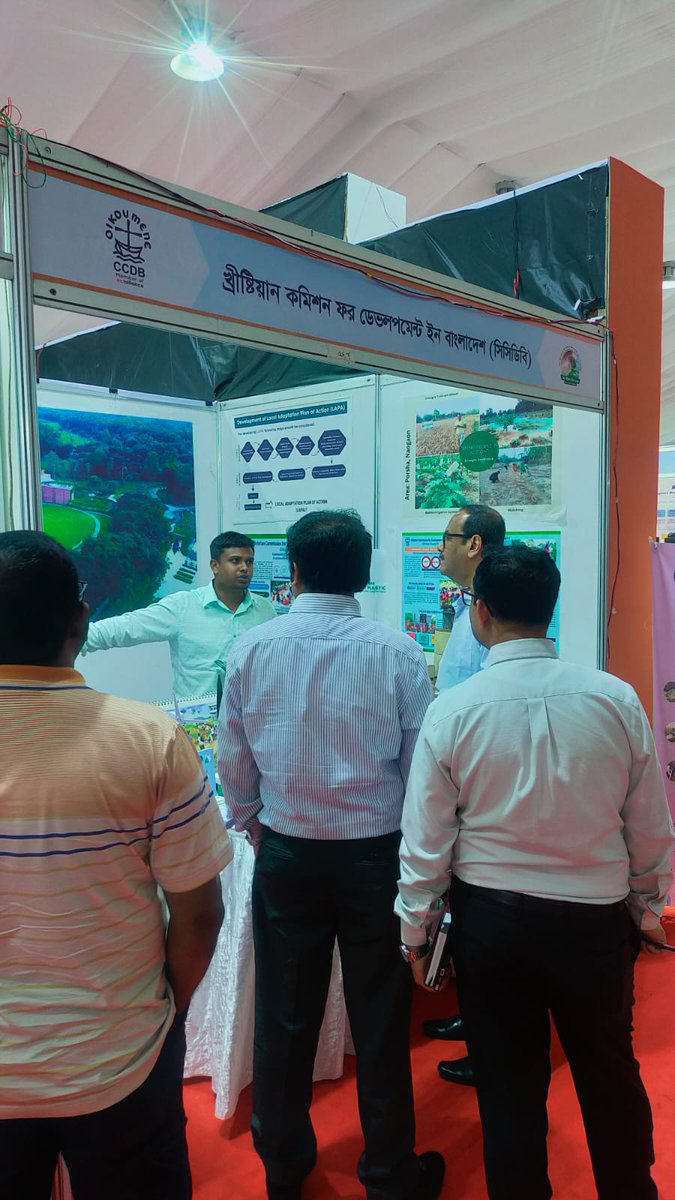 Closing Ceremony of Environment Fair 2024 📷
During the closing ceremony, CCDB's stall (No. 63) was honored with a certificate of participation, recognizing our efforts in promoting environmental awareness and sustainable development. 
#environmentfair2024 #GenerationRestoration
