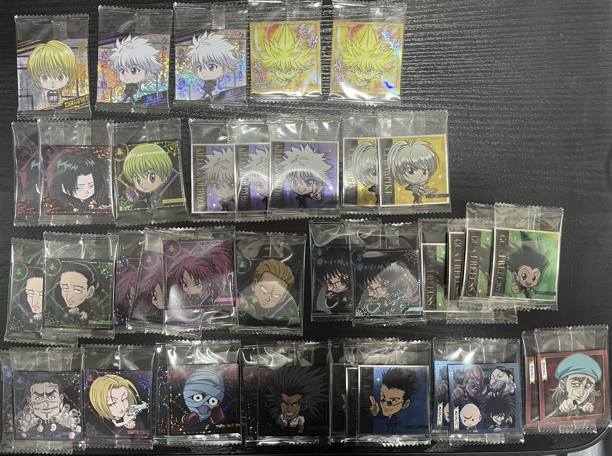 hydesan_2137's tweet photo. @youanme_ 初めまして、検索より失礼致します。

右の方のシズク2点所持しております。ゴンと2⇔1での交換は可能でしょうか？

ご検討よろしくお願い致します。 https://t.co/jmroj3KDZh