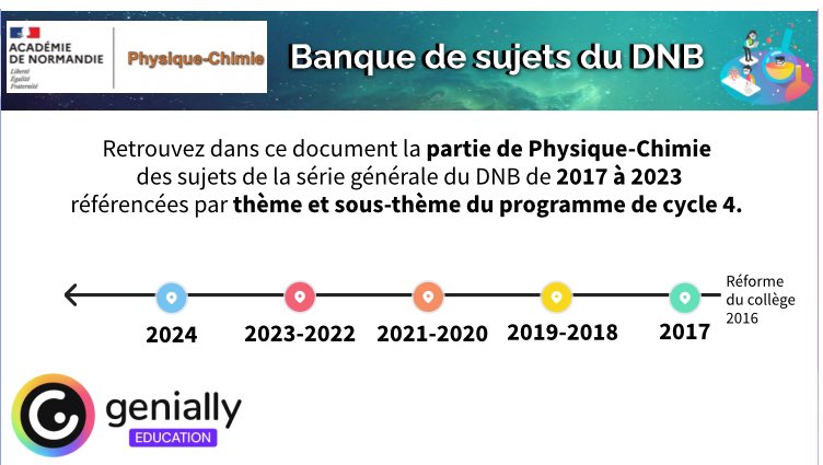 Leroy_spc's tweet photo. 🆕 sujet DNB sciences centres étrangers groupe 1 tombé ce mardi 11 juin ! 

https://t.co/uel1OIUhZh

#DNB #sciences #physiquechimie https://t.co/cJMqlFoJ4U