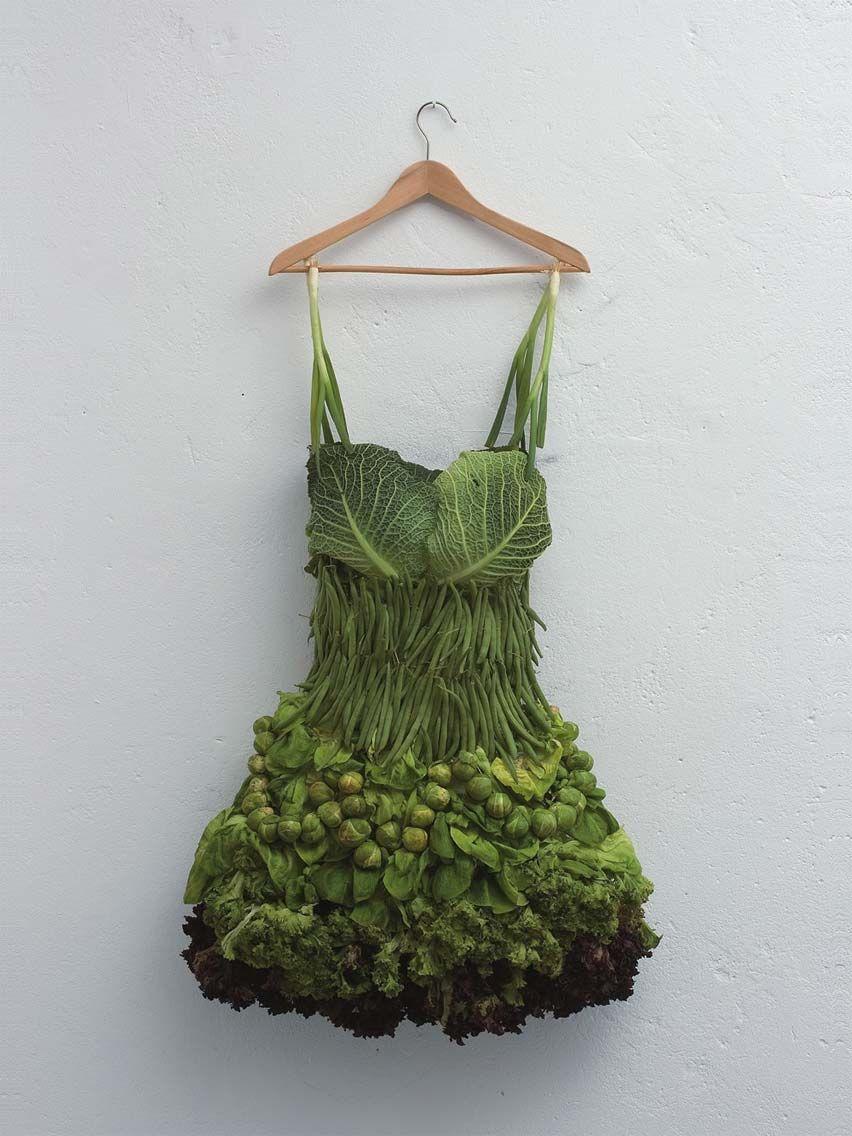 German artist and art director Sarah Illenberger transforms food (fruits and vegetables) into other items #WomensArt