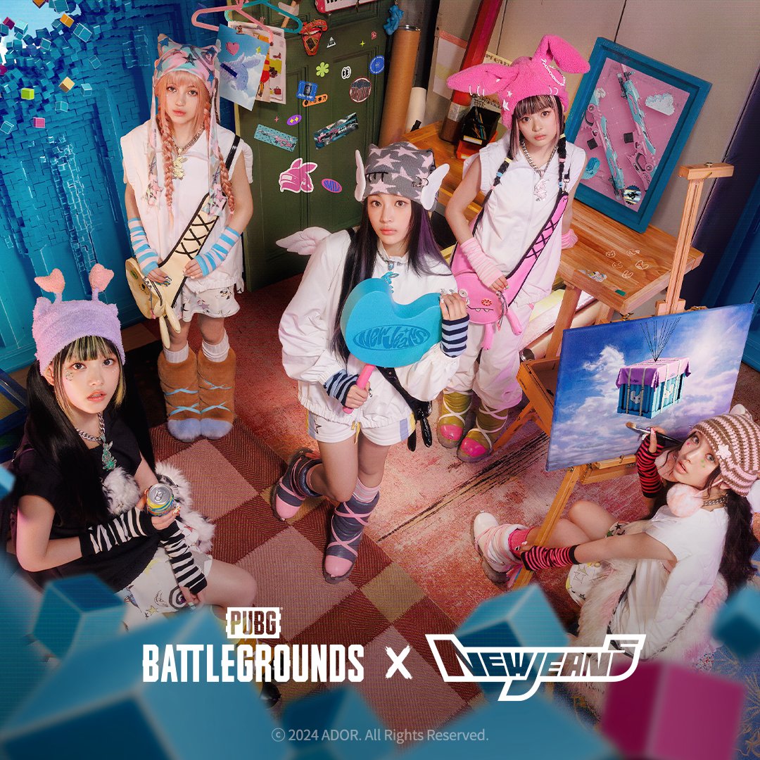 NewJeans_ADOR's tweet image. Welcome to the Battlegrounds🍗

#광고 #배틀그라운드모바일
@PUBG @PUBGMOBILE_JP
#NewJeans #뉴진스