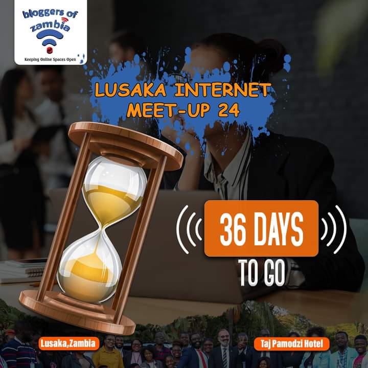 ChibweLumpa's tweet image. 36 days left until the #LusakaInternetMeetUp24 ! Don&apos;t miss your chance to be part of this transformative event. Mark your calendars and get excited! 

Don&apos;t forget to register and also Submit your Session Proposals using the Link below:
forms.gle/imueaft8Q9jniP… 
#OpenSpaceZM