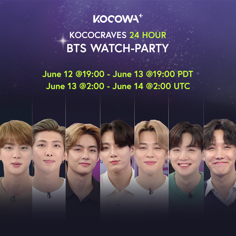 kocowa_official's tweet photo. Immerse yourself in our KOCOCRAVES watch-party, curated just for you!

💜💜💜 https://t.co/Z2etlkHTCn

*All watch-party events will be available to subscribers only. Subscription prices vary based on location.

#KOCOWA #KOCOCRAVES #RM #Jin #SUGA #jhope #Jimin #V #JungKook #BTS https://t.co/be3SoOd0Kk