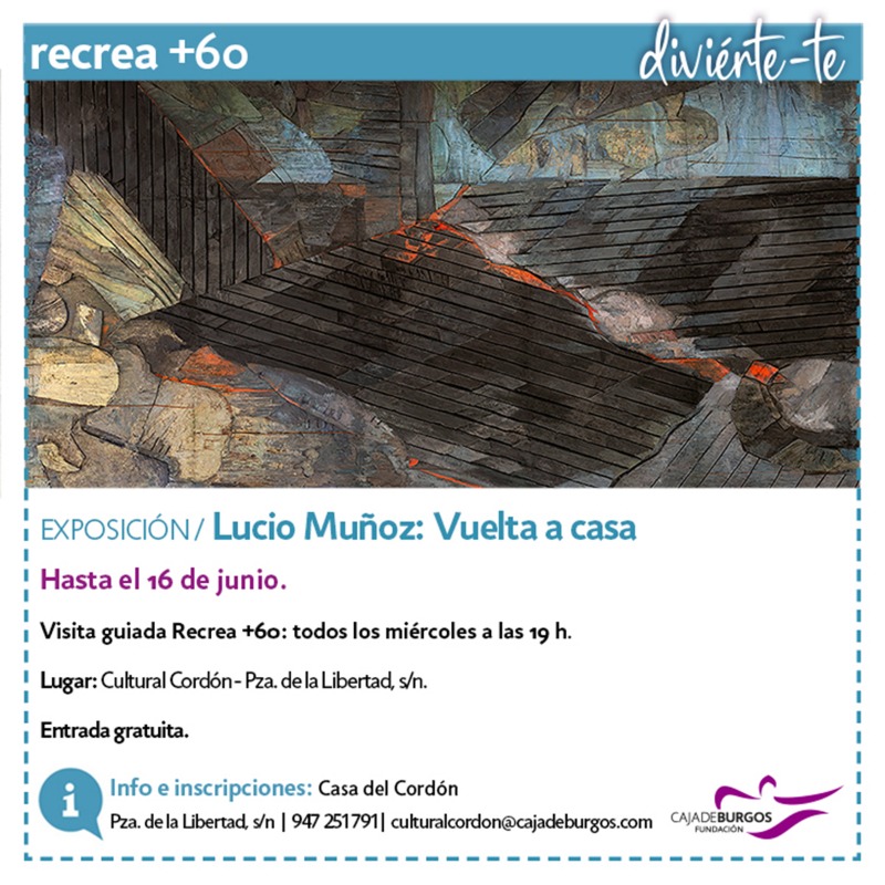 ForoSolidario's tweet photo. Apunta en tu agenda las próximas salidas y excursiones de nuestro #ProgramaRECREA 📅📝
👉🏼 Este miércoles exposición Cultural Cordón
👉🏼 18/06 @cabdeburgos desde dentro
👉🏼 20/06 Cueva del Soplao y Comillas
👉🏼 11/07 Yacimientos @FATAPUERCA
👉🏼 25/07 Ruta de la lavanda