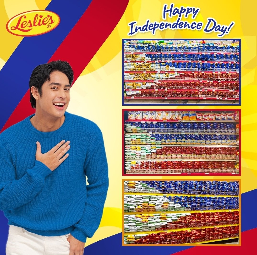 inhenyerangBula's tweet photo. Happy Independence Day!
#cloverchips @donnypangilinan
#DonnyPangilinan #SimutSarapKasama https://t.co/gmVLpjYGzK