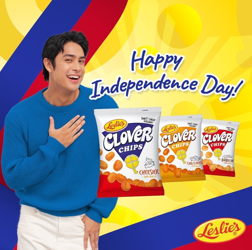 inhenyerangBula's tweet photo. Happy Independence Day!
#cloverchips @donnypangilinan
#DonnyPangilinan #SimutSarapKasama https://t.co/gmVLpjYGzK
