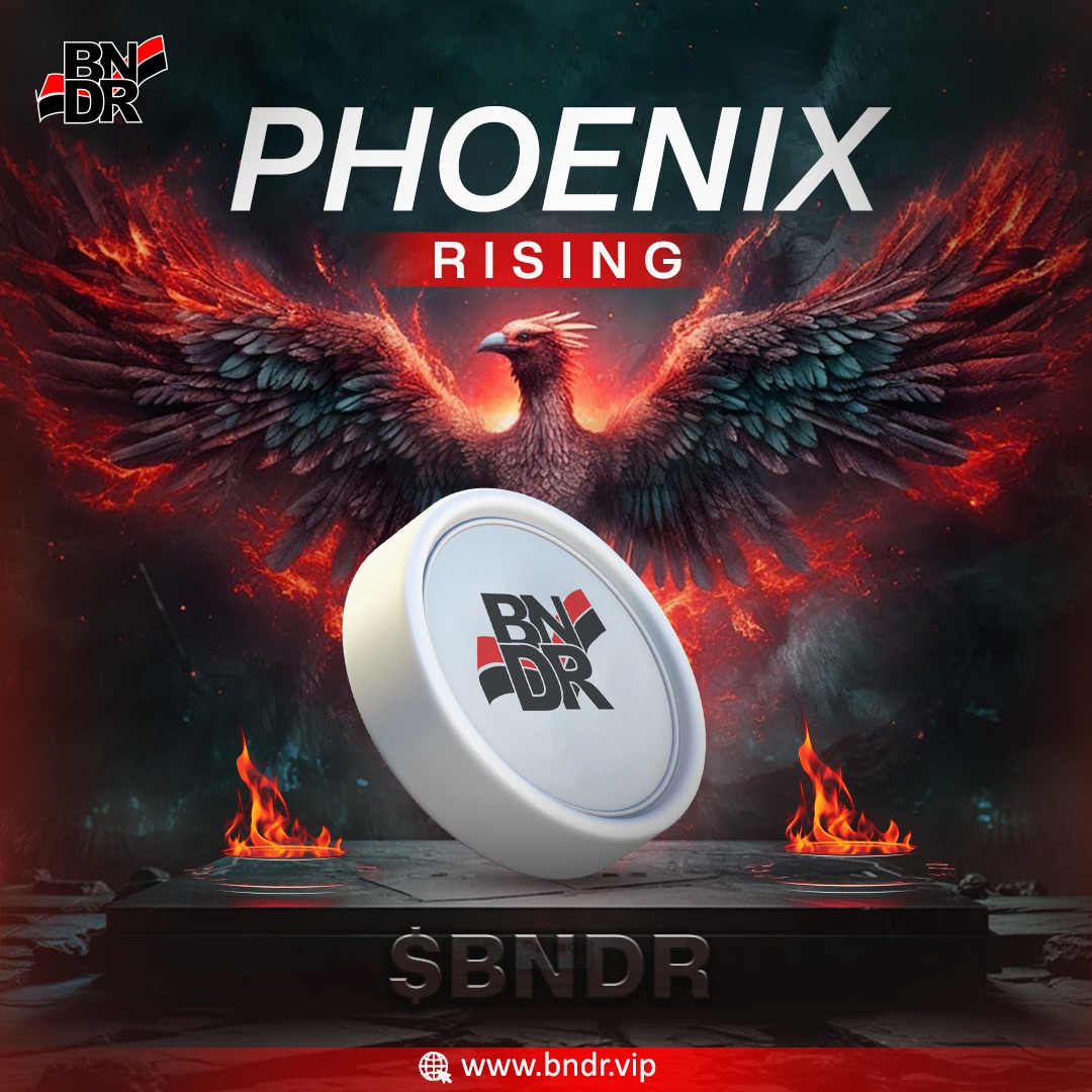 BNDRCoin's tweet photo. ππ₯ Phoenix Rising is here!
Embrace the resurgence of financial power with our game-changing memecoin. Join the revolution and rise with us to new heights! π°β¨
Visit: https://t.co/FEstlFkUeo
#BNDRCoin $BNDR #PhoenixRising #CryptoRevolution #presales #MemecoinMagic #memecoin #cryptocurrency #BNDR #cryptoinvesting