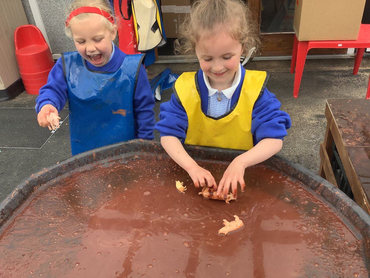 We are busy learning about animals on the farm.