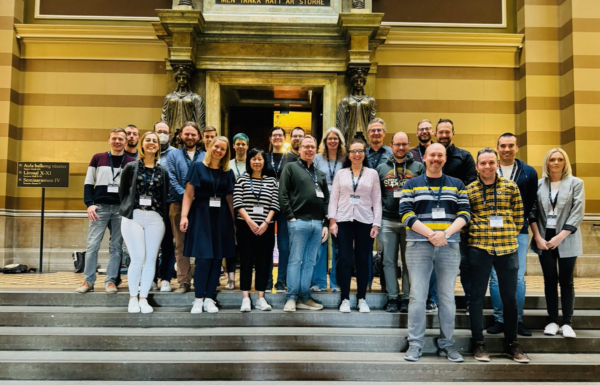 We are #ELIXIR_DE at <a href="/ELIXIREurope/">ELIXIR Europe</a> All Hands Meeting @UU_University #ELIXIR24