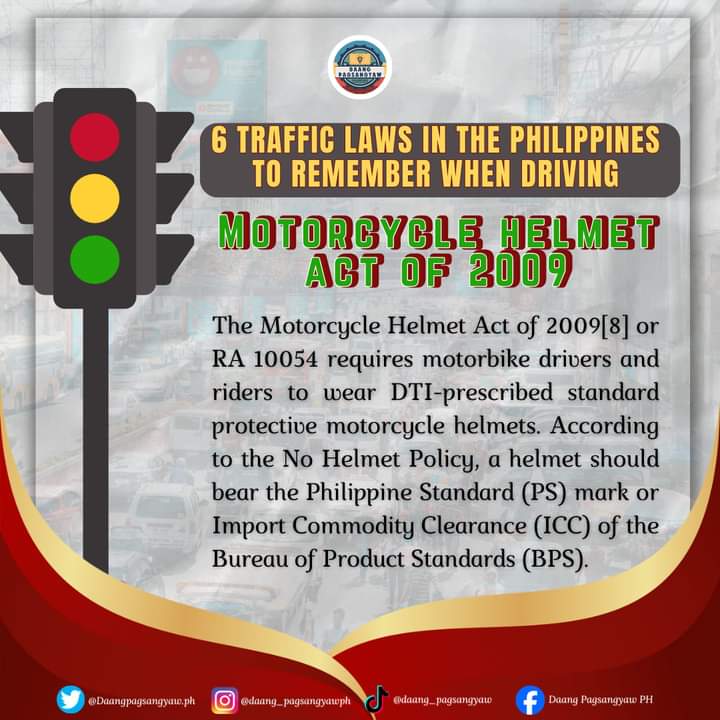 daang8715's tweet photo. 𝐒𝐓𝐎𝐏, 𝐋𝐎𝐎𝐊, 𝐀𝐍𝐃 𝐓𝐑𝐈𝐕𝐈𝐀 𝐓𝐈𝐌𝐄!

Are you familiar with the traffic laws and guidelines in the Philippines? If nothing else, you ought to be aware of which laws are in charge of averting mishaps and maintaining law and order on the roads

#daangpagsangyaw
#trivia https://t.co/H19MsA6rdN