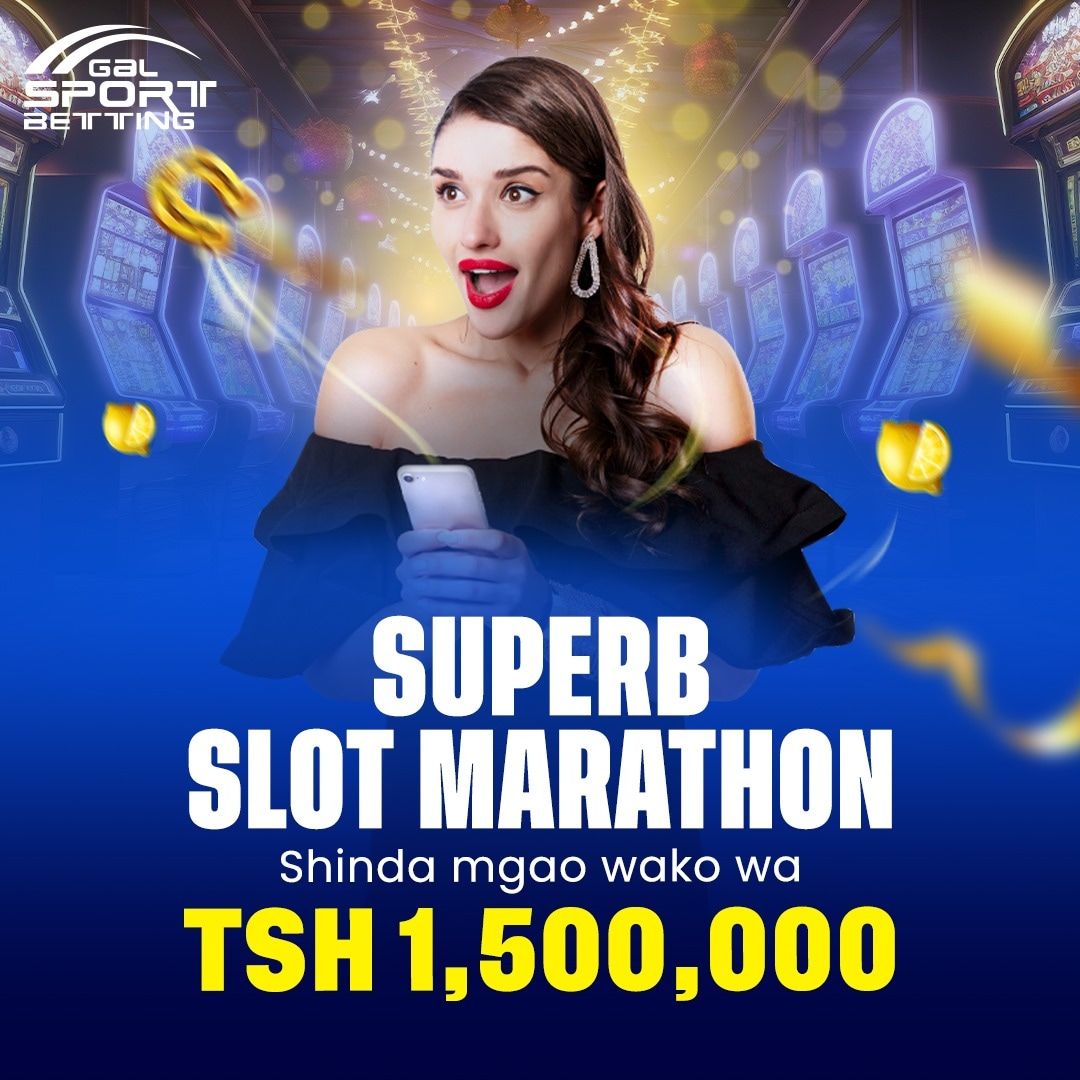 GalSportBetTZ's tweet photo. SUPER SLOT MARATHON
🎰 Jitayarishe kwa mfululizo wa ushindi! Jiunge na Superb Slots Marathon na uendeshe njia yako ili kupata zawadi za ajabu. Je, unajiona mwenye bahati?
Shinda mgao wako wa TSH 1,500,000
#galsportbettingtz #gsbtanzania #galsportbetting #slotspromo #bigwin https://t.co/PLn974DDmd
