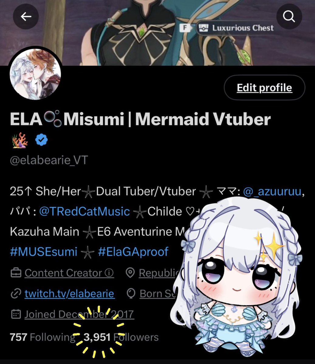 ✨980 GENESIS CRYSTAL/STELLAR JADES GIVEAWAY!✨

Pushing for 4k+ 
♡ follow / RT / like
♡ via RT picker and Codashop
♡ ends whenever I reach 4k+ followers
♡ tag a friend for Welkin/ESP 

Interactive moot hunting - sfb 💖
#promotwt #genshintwt #hsrtwt #kpoptwt #vtubers #bg3twt