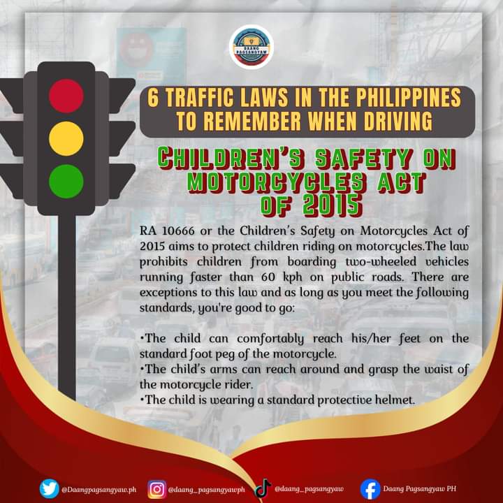 daang8715's tweet photo. 𝐒𝐓𝐎𝐏, 𝐋𝐎𝐎𝐊, 𝐀𝐍𝐃 𝐓𝐑𝐈𝐕𝐈𝐀 𝐓𝐈𝐌𝐄!

Are you familiar with the traffic laws and guidelines in the Philippines? If nothing else, you ought to be aware of which laws are in charge of averting mishaps and maintaining law and order on the roads

#daangpagsangyaw
#trivia https://t.co/H19MsA6rdN
